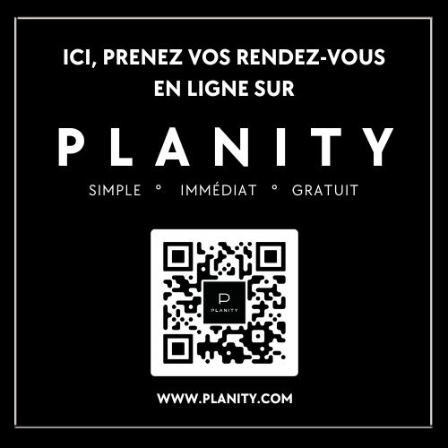 Code QR pour Planity